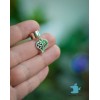 Кафф "Кружевное сердечко". Без прокола. Ручная работа